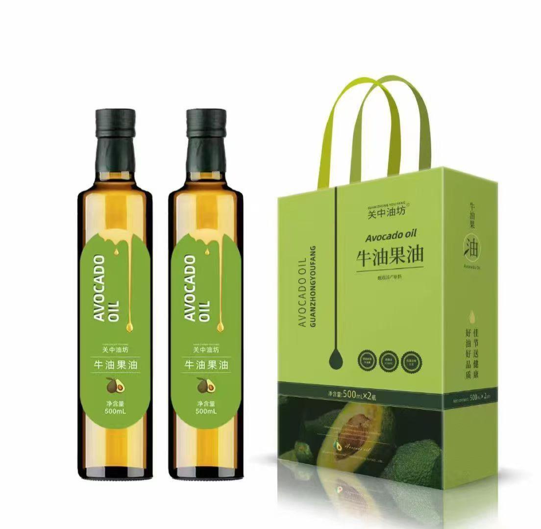 牛油果油500ml2瓶礼盒装