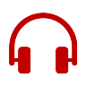 Headphones with solid fill