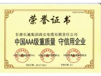 长通集团荣誉证书7