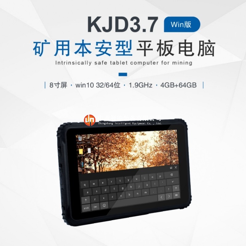 KJD3.7矿用本安型平板电脑8寸屏win103264位