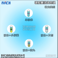 硬胶囊液体填充样式