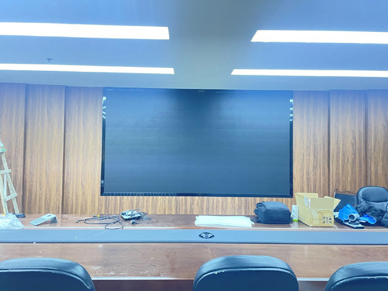 【小间距LED】四川某单位会议室显示屏
