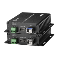 4K30HzHDMI视频-1路双向RS232数据光端机-1