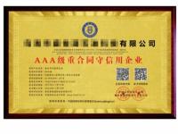 AAA级重合同守信用企业1