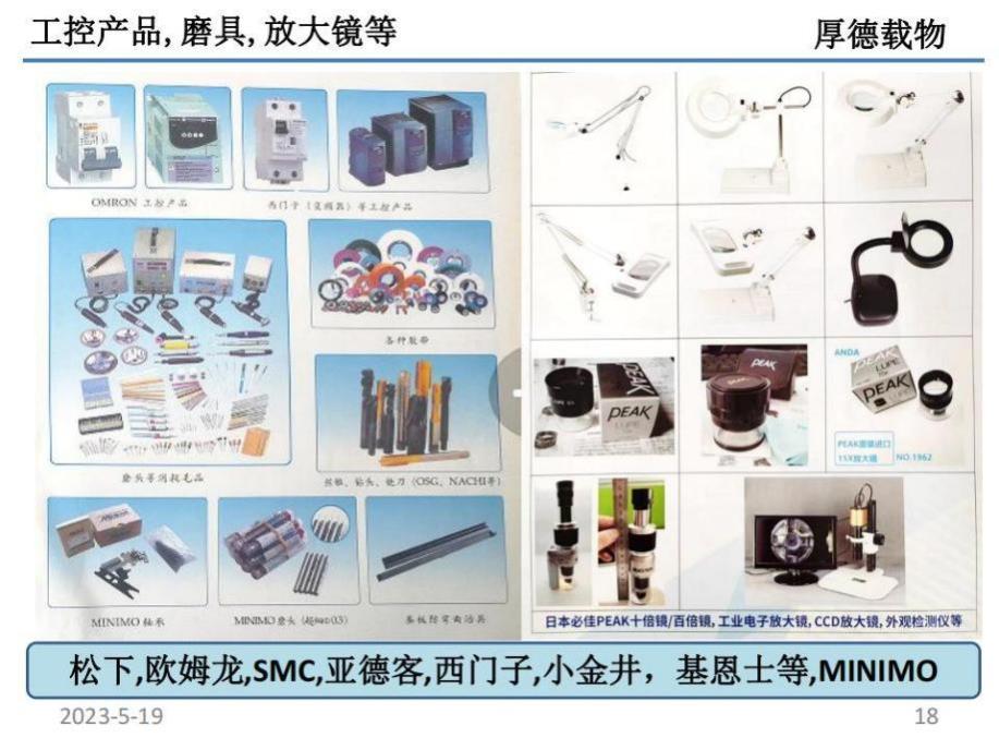 工控产品,磨具,放大镜等