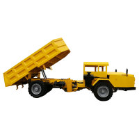 经济型地下汽车DQ-12J,空载质量7500kg,额定装载质量12000kg