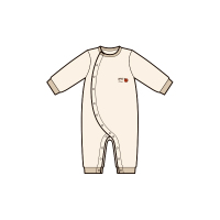 开扣连体服