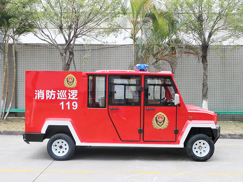ENE-8A-3F两排座箱体消防车-4