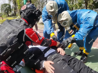 防疫防化应急演练