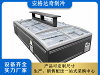 组合岛柜带货架