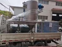 BQF100扁平式超音速气流粉碎机组合柜发货