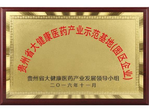 贵州省大健康医药产业示范基地