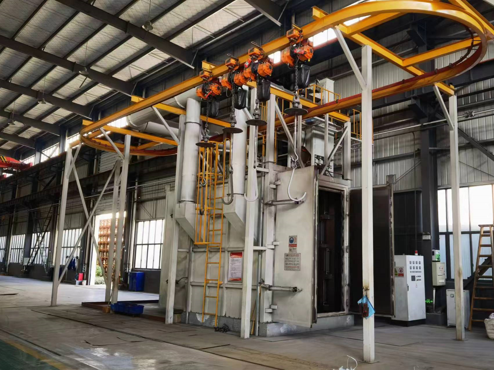 葫芦通过式抛丸机