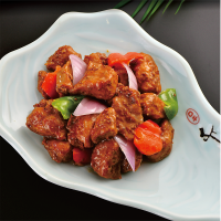 4.孜然烤肉块