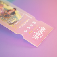 亚克力炫彩票根01-2