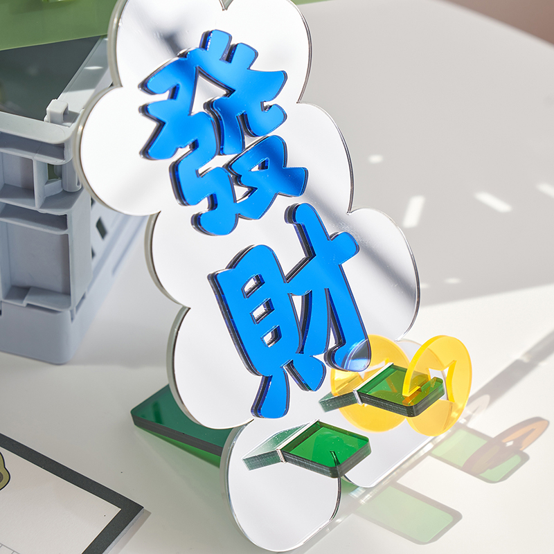 亚克力轻奢展示架-6