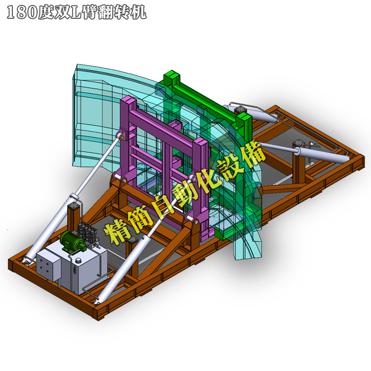 定做在线式180度翻转机2