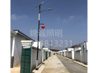 甘肃省庆阳市环县小南沟乡7米仿古太阳能路灯亮化工程