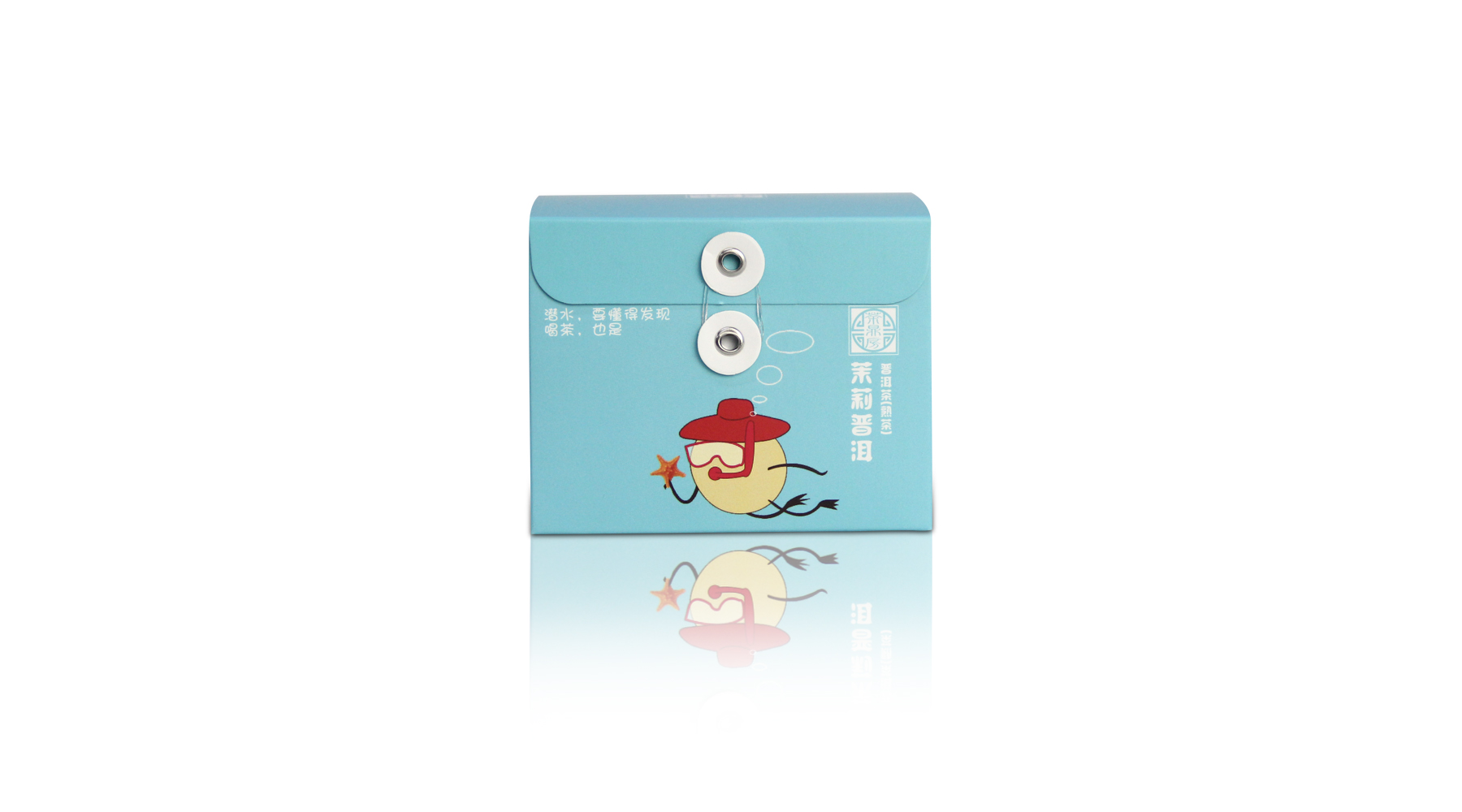茶鼎房花语Q盒茉莉普洱
