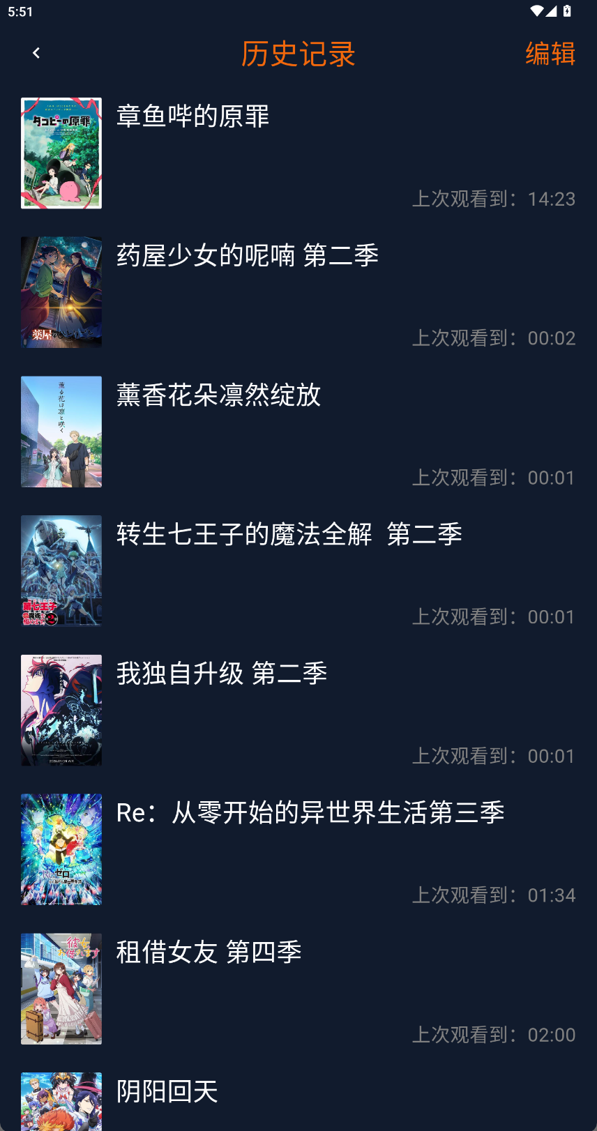 囧次元动漫更新排期表