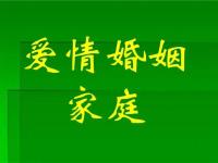 婚姻家庭