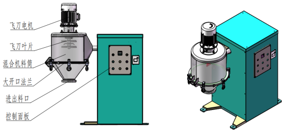 高速混合机原理图