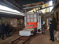 台车燃气式模壳焙烧炉