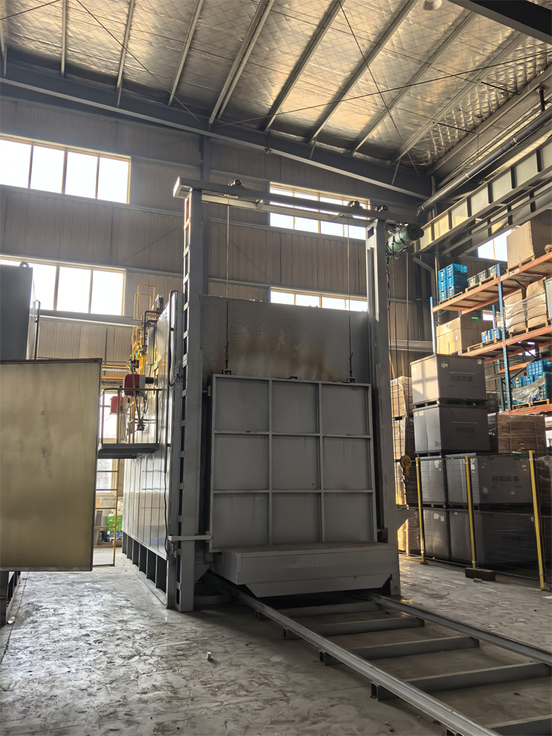 台车燃气式时效炉