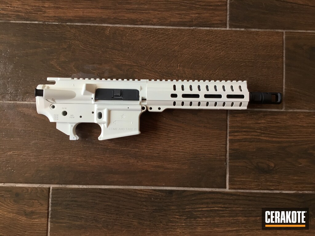 ar-15-and-magazines-cerakoted-using-snow-white-1