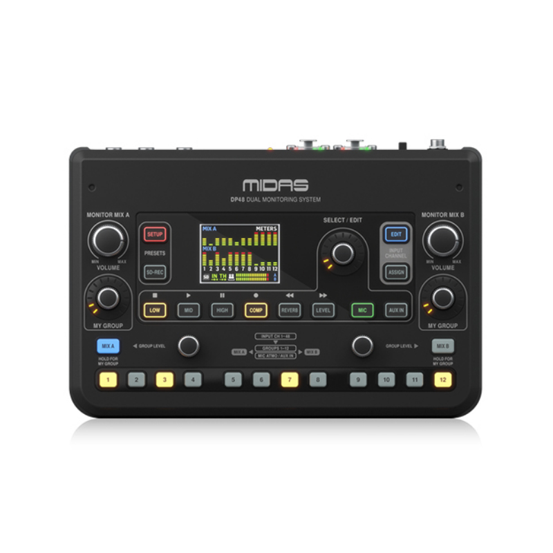 双路立体声混音监听调音台MIDAS  DP48