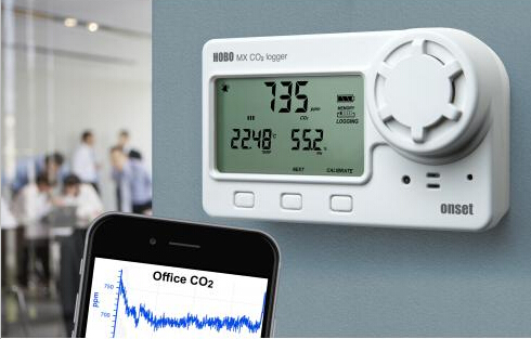 MX1102蓝牙温湿度CO2记录仪
