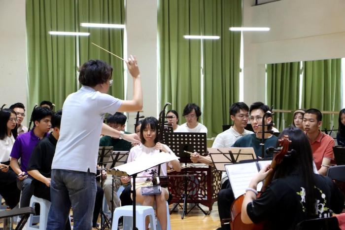 马中青年华乐交流营在厦门大学马来西亚分校开幕