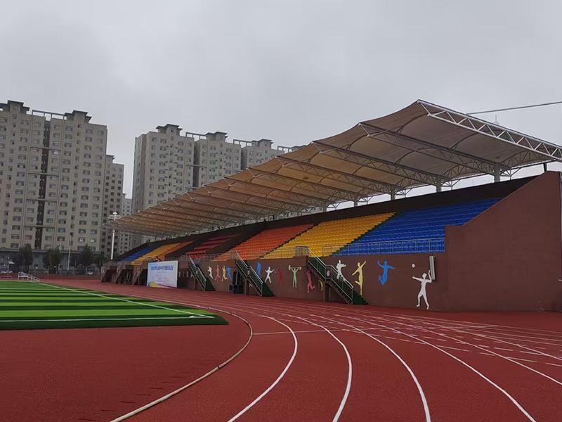 学校主席台体育场看台-14-