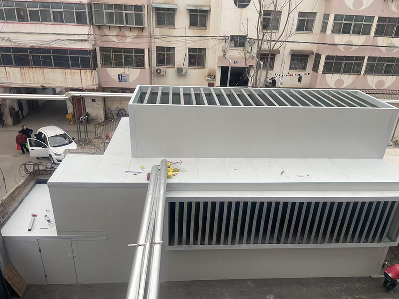 周口电业局冷却塔降噪工程1