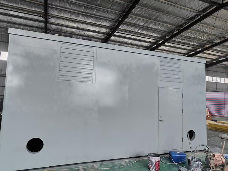 郑州汝河花园小区空调机组降噪工程4