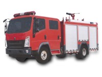 5100GXFSG-GXFPM40型重汽4.0T水罐泡沫消防车-内藏罐