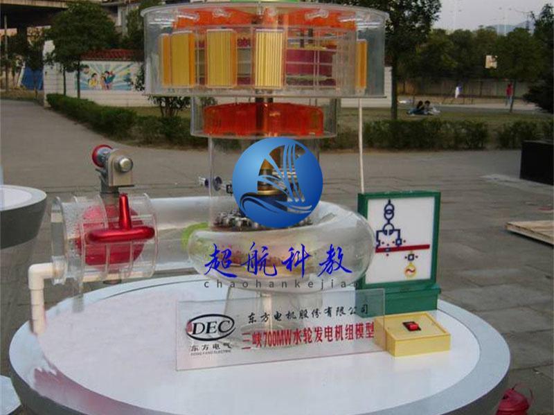 700MW水轮发电机组模型