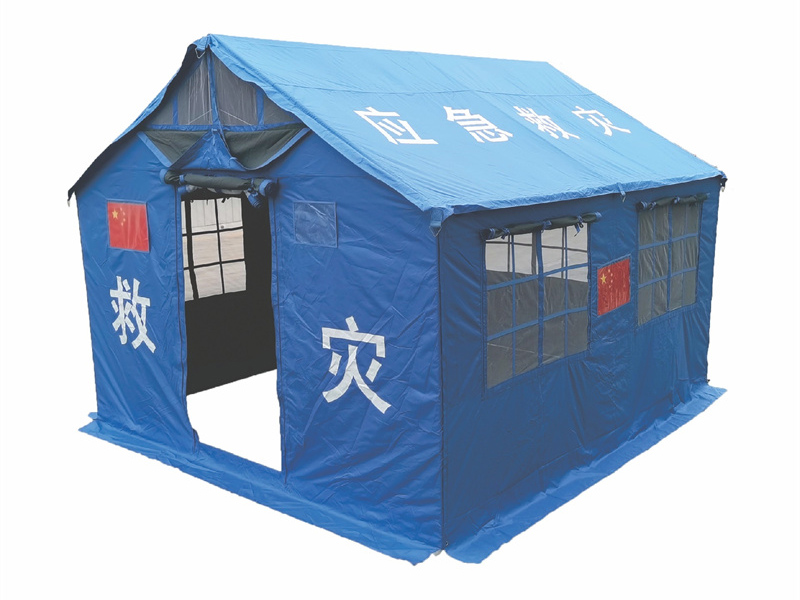 救灾专用12㎡单帐篷-铝合金管PU