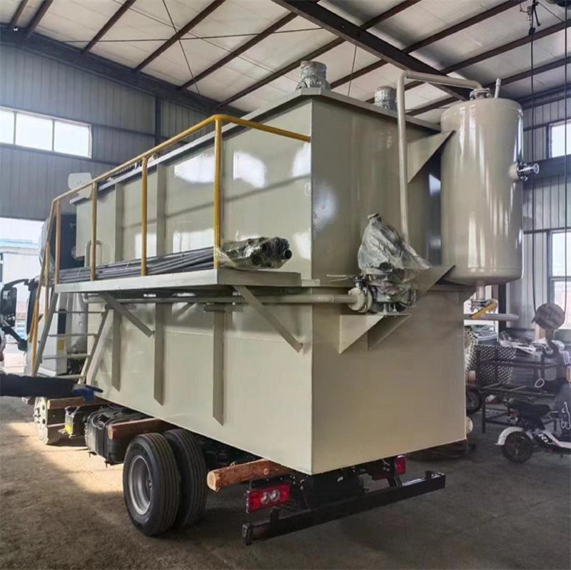 蚕丝厂废水处理气浮机车间生产-4-