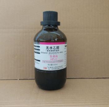 无水乙醇30500ml瓶色谱试剂HPLC级
