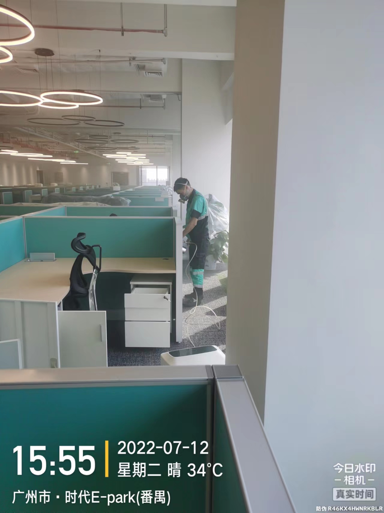 番禺区，农业银行研发中心除甲醛施工现场有码-4ebb09ba08dcb5481610235c94cc9b6