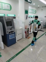农业银行番禺洛城支行消毒施工治理现场-8c4e3a0a24d1b4cdd5fa7b7b8acc222