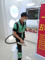 农业银行番禺洛城支行消毒施工治理现场-d8d2f4a8ece3e9f5245cfaa54dbe0d7
