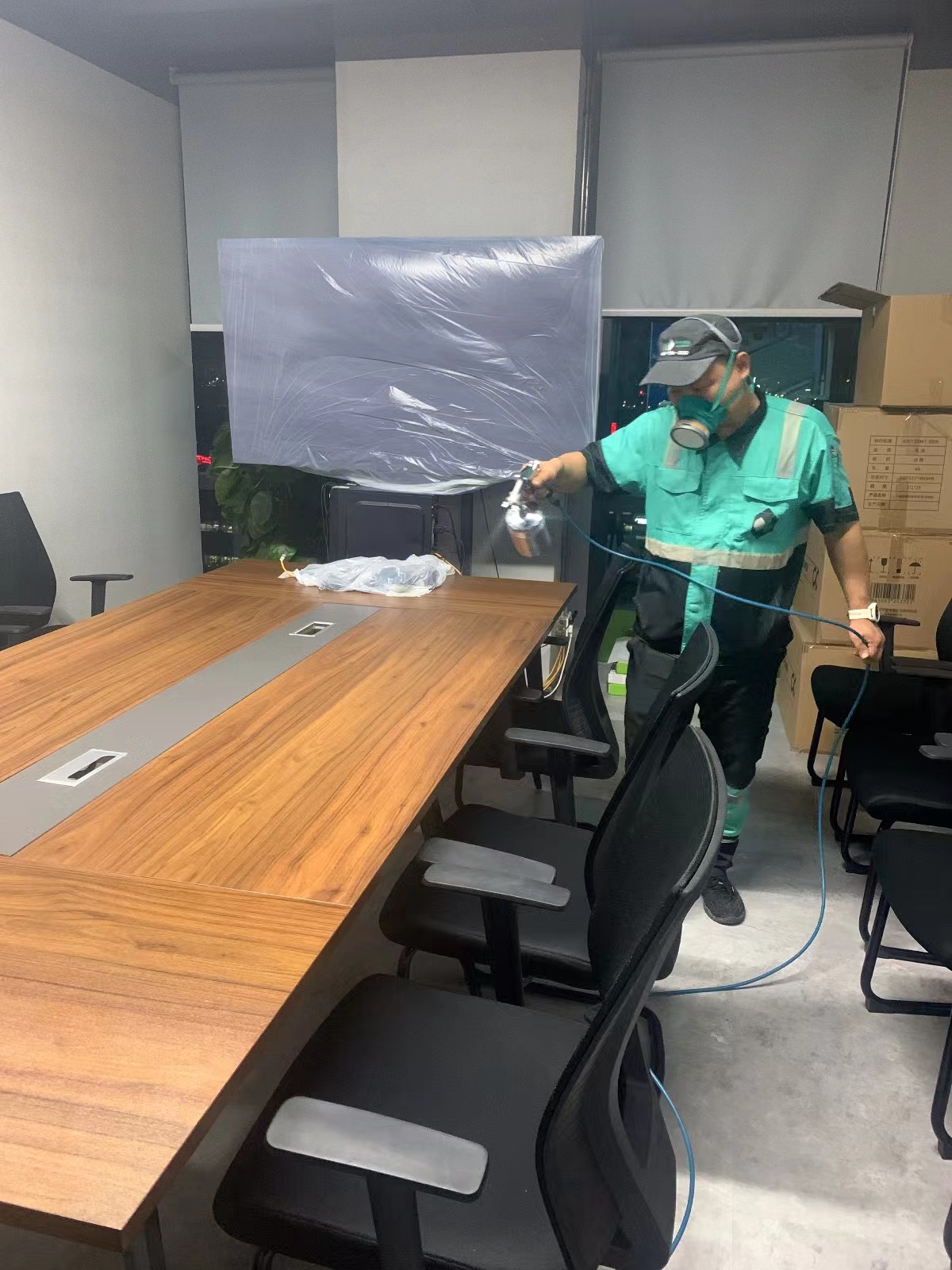 广州市·番禺节能科技园施工治理现场-c0660c083dd68d8f0b710352649d452
