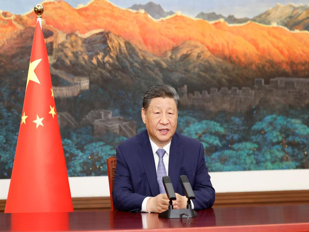 Xi addresses Leaders Meeting on Climate and the Just Transition, urging jointly advancing global climate governance