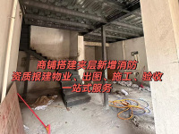 商铺搭建夹层新增消防报建