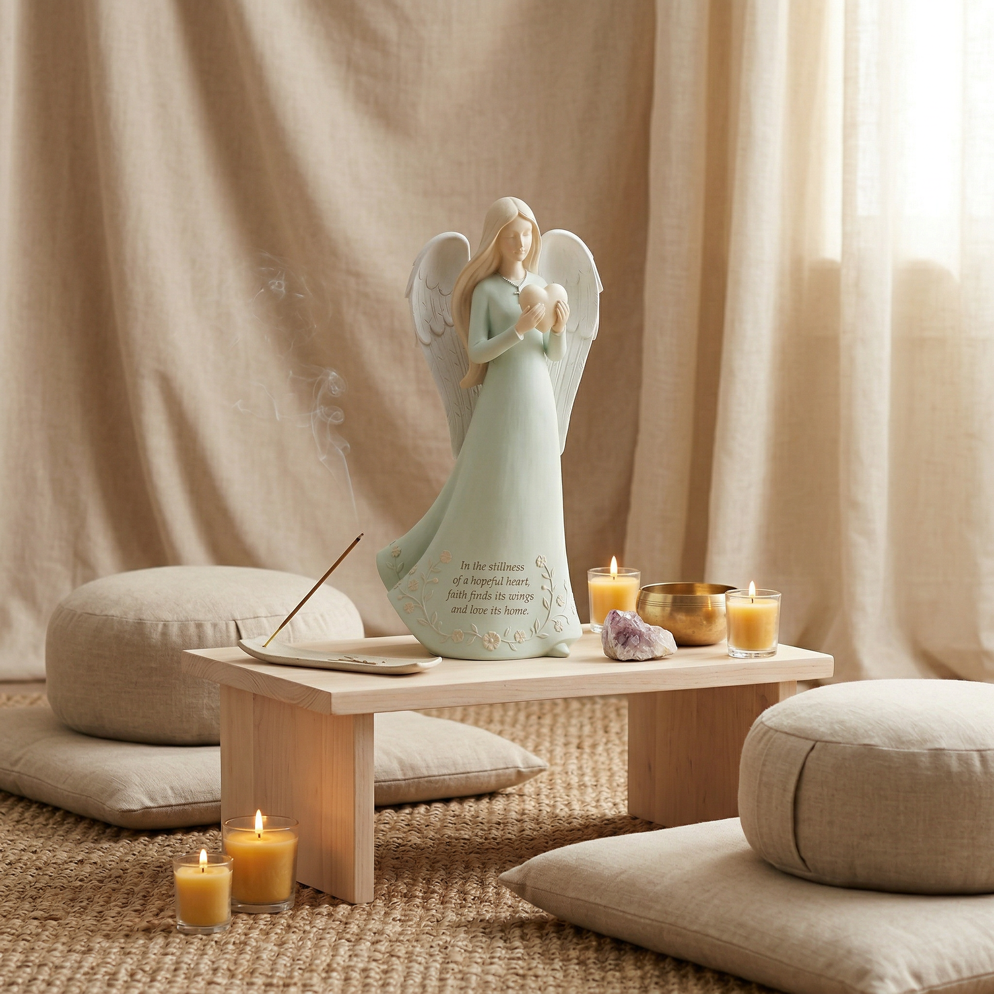 Angel Series 02- The Angel Holding the Heart-Noyi Traxid