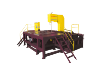 KT10090-350S用于钢材切割的立式金属带锯床