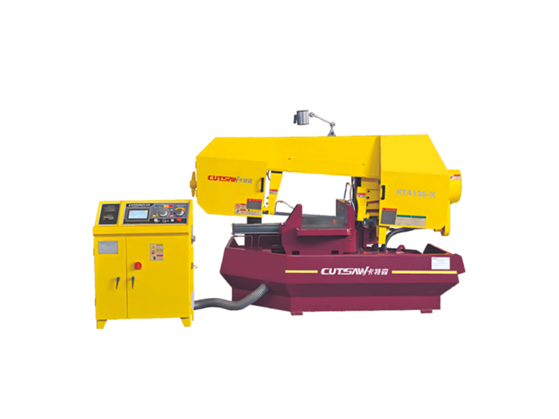 KT4135-X全自动卧式金属切割带锯床