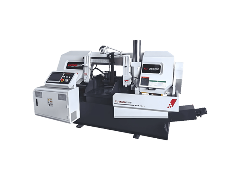 KT-360NC高精度卧式双柱液压带锯